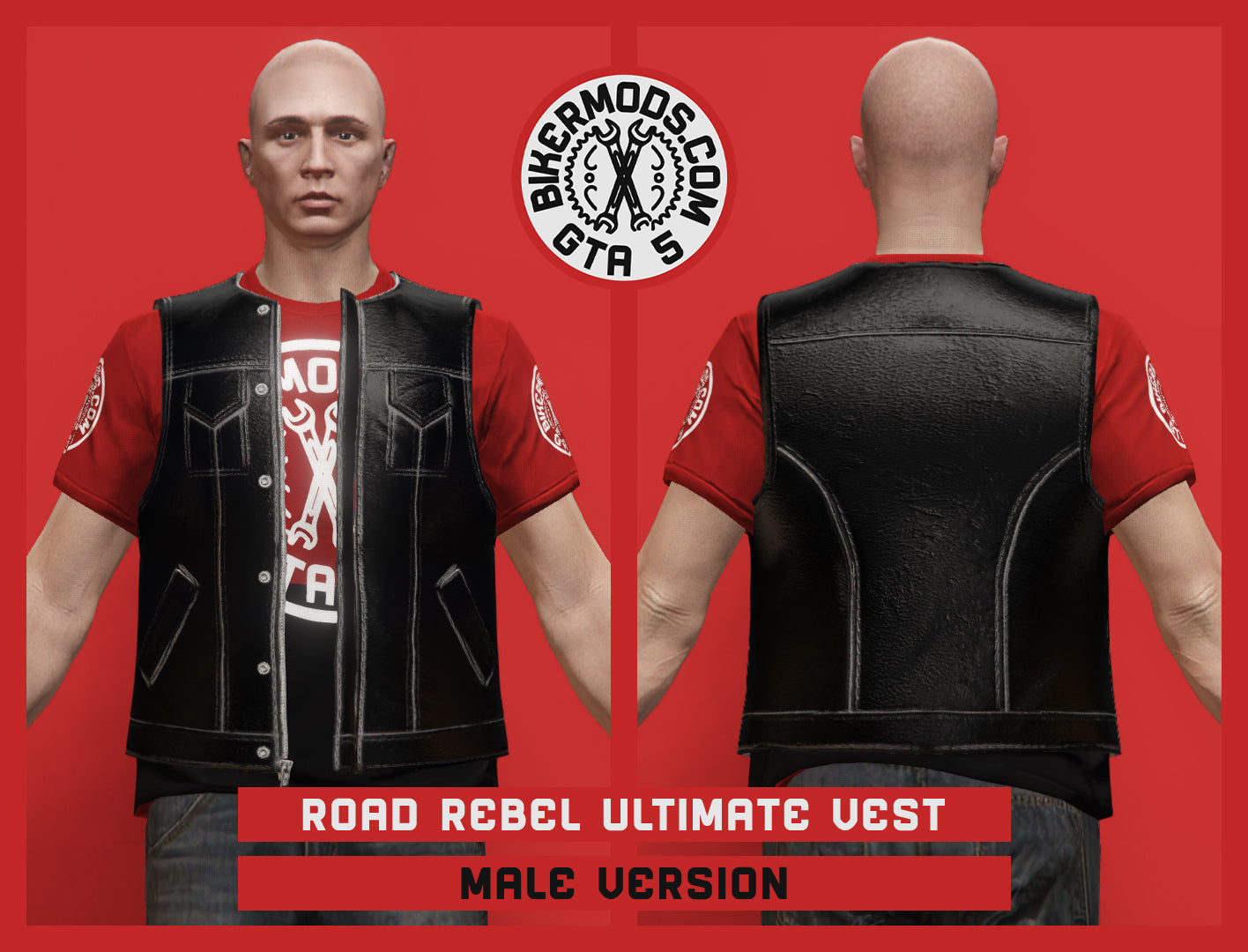 Road Rebel Ultimate Vest (Male) Cali Style