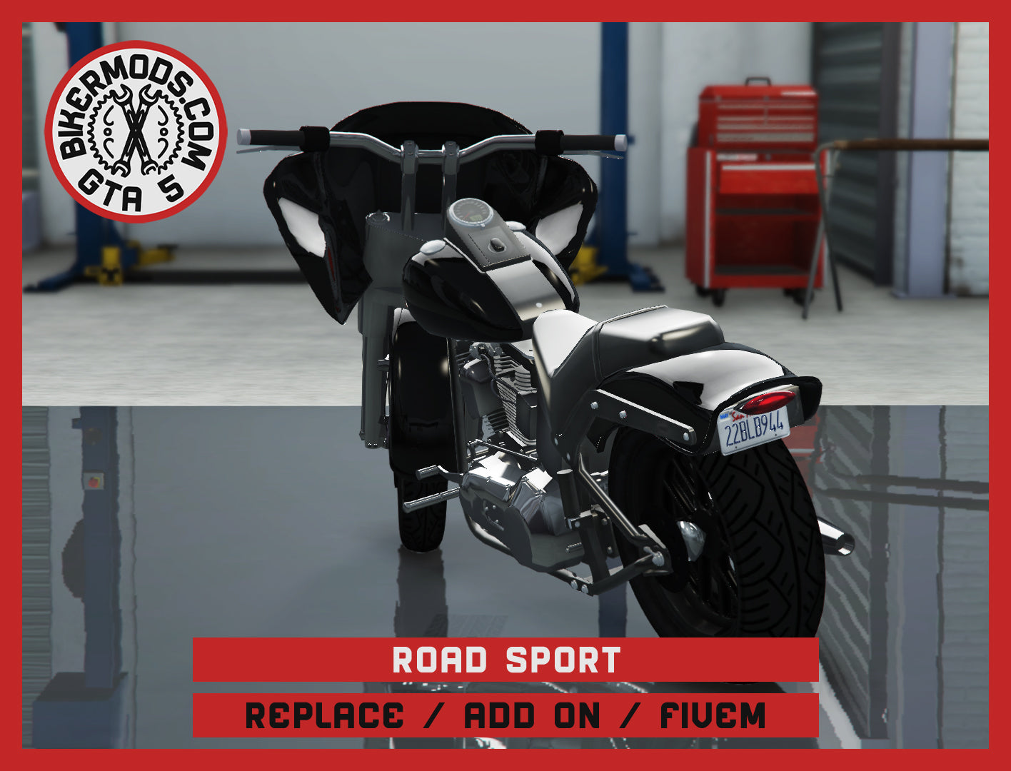 Road Sport (Replace / Add On / FiveM) 67k Poly