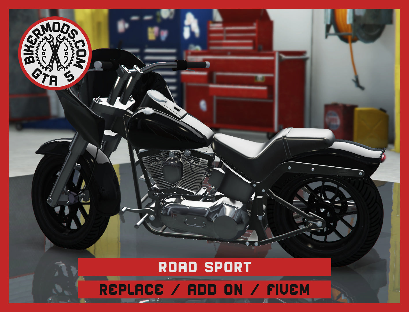 Road Sport (Replace / Add On / FiveM) 67k Poly