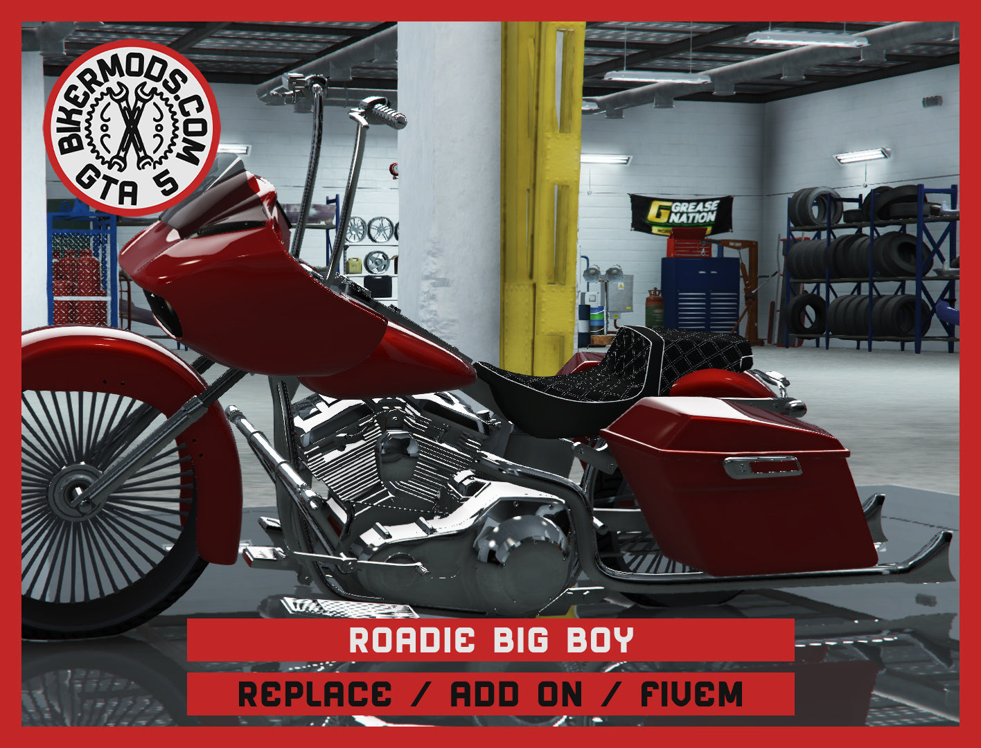 Roadie Big Boy (Replace / Add On / FiveM) 375k Poly