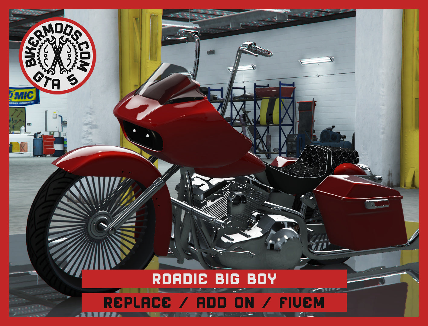 Roadie Big Boy (Replace / Add On / FiveM) 375k Poly