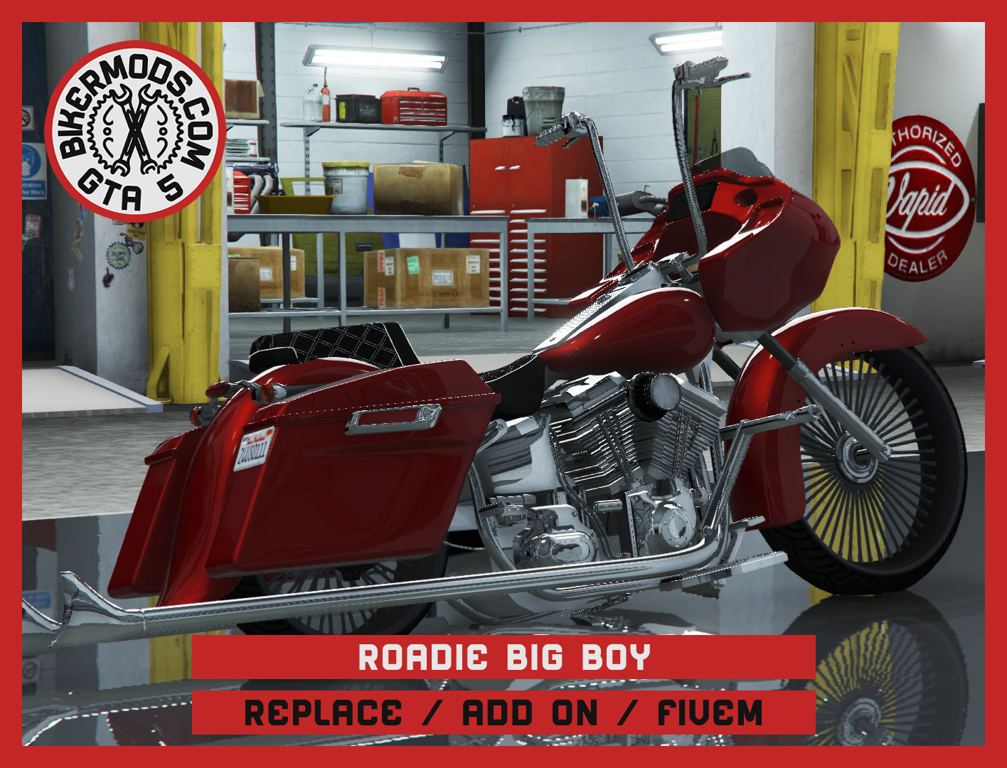 Roadie Big Boy (Replace / Add On / FiveM) 375k Poly