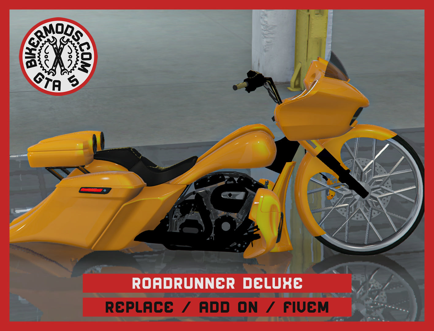 Roadrunner Deluxe (Replace Add On FiveM) 246k Poly