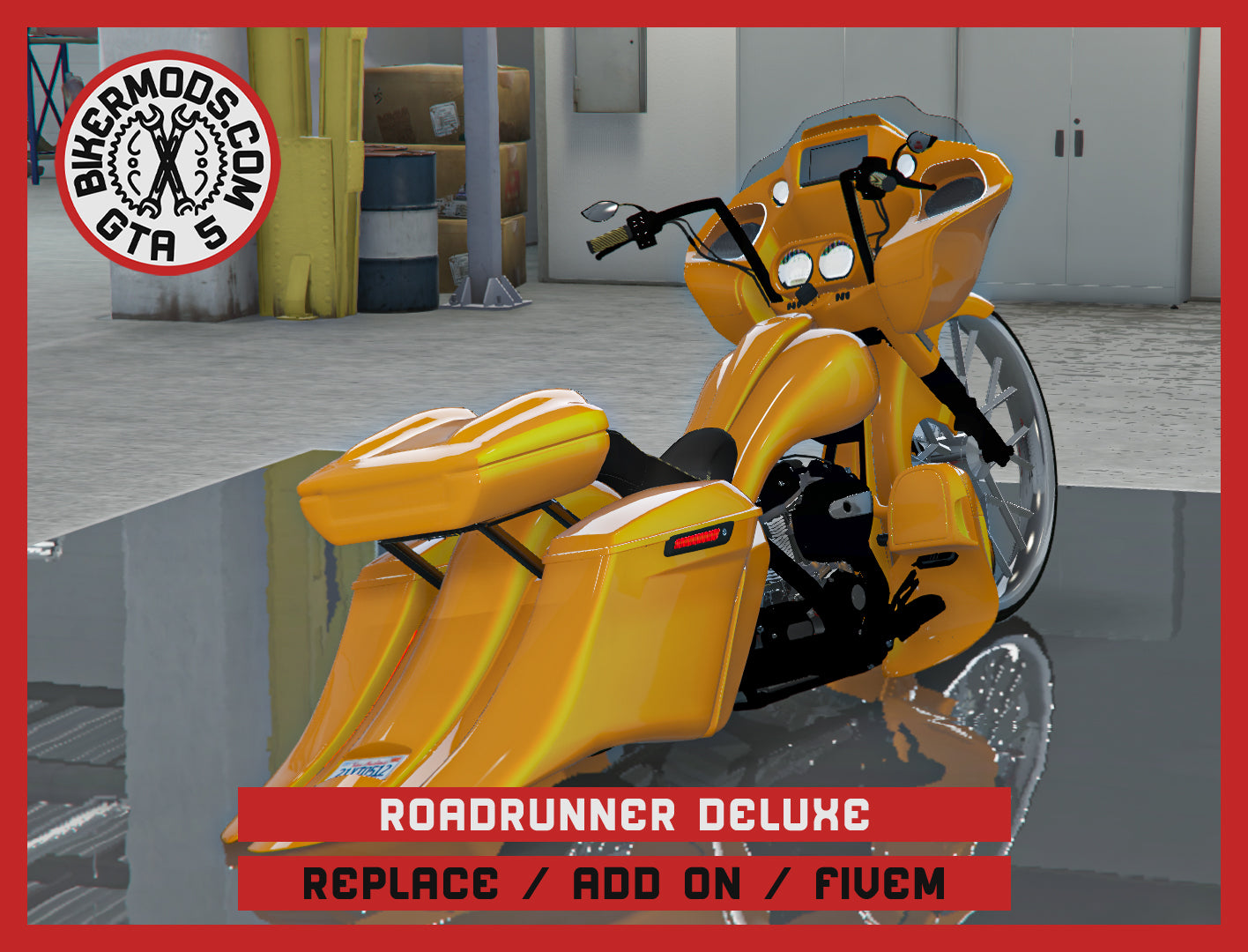 Roadrunner Deluxe (Replace Add On FiveM) 246k Poly