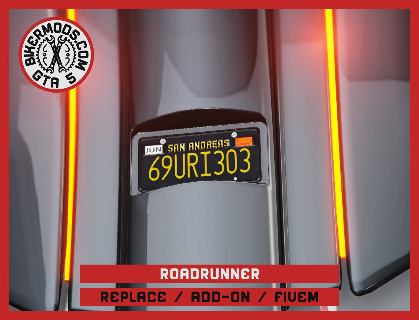 Roadrunner (Replace / Add On / FiveM) 226k Poly