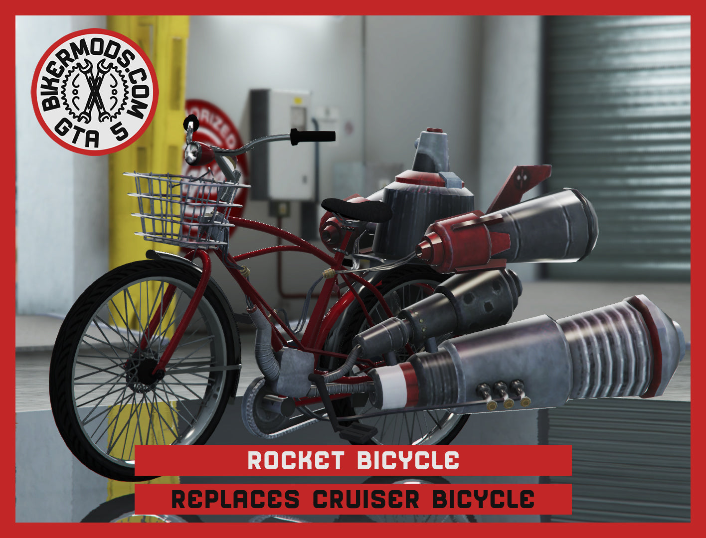 Rocket Bicycle (Replaces Cruiser) 40k Poly