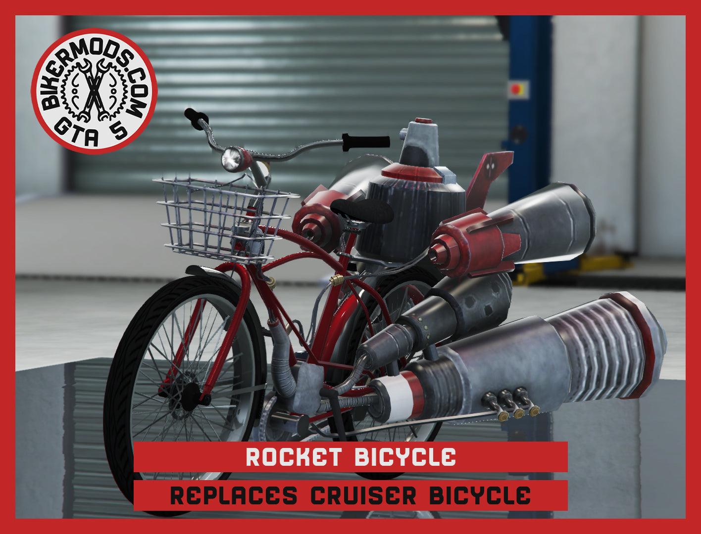 Rocket Bicycle (Replaces Cruiser) 40k Poly