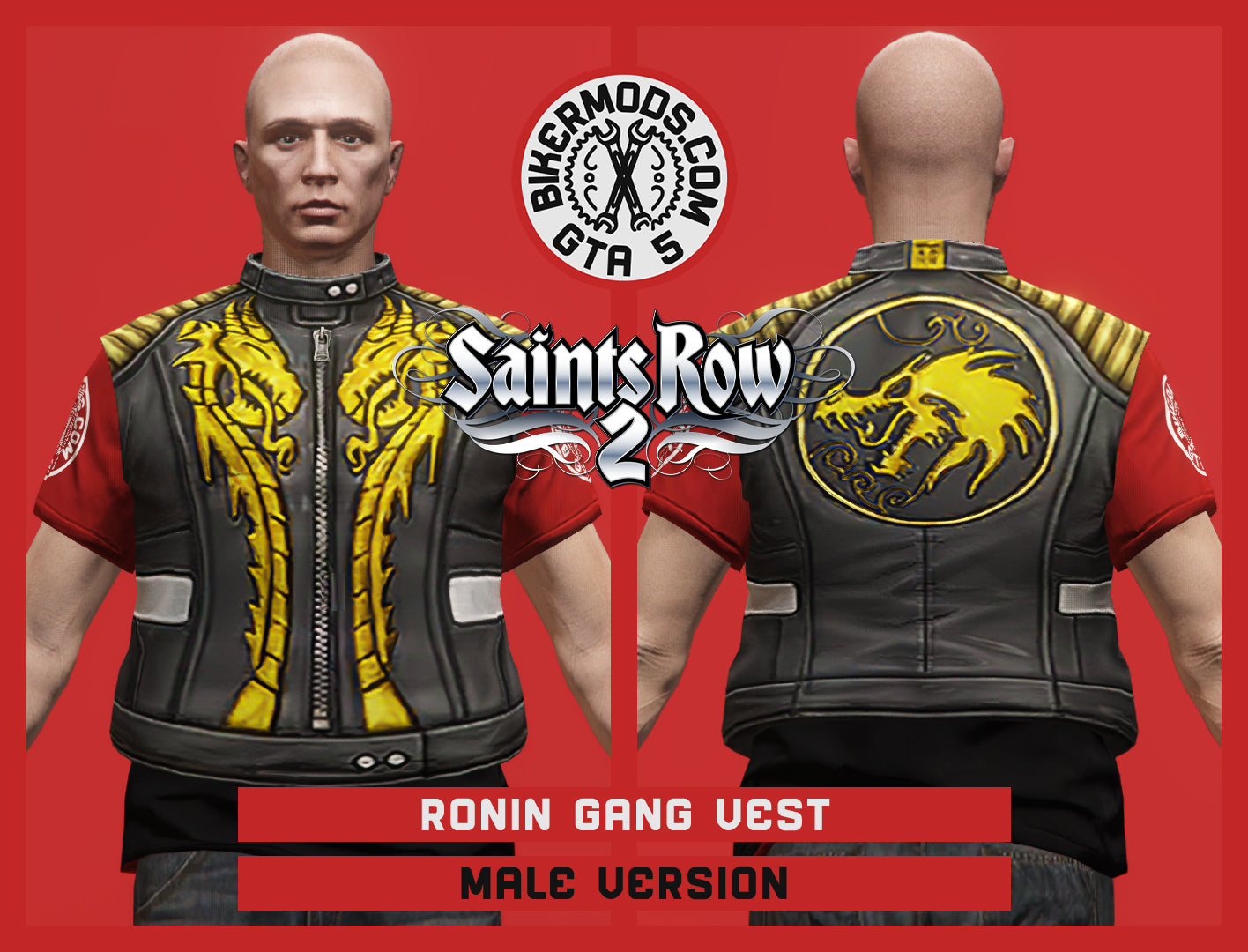 Ronin Gang Vest (Male) Shorty Style