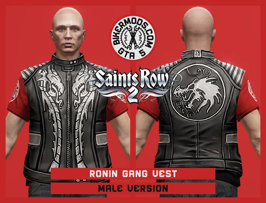 Ronin Gang Vest (Male) Stealth Style