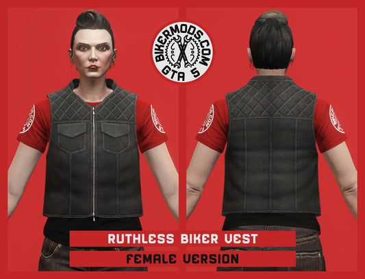 Ruthless Biker Vest (Female)