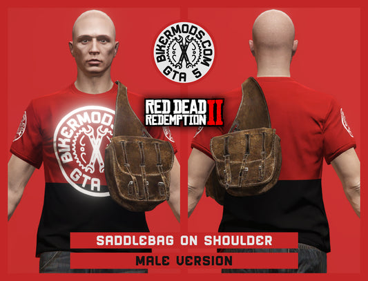 Saddlebag on Shoulder (Male) Red Dead Redemption 2