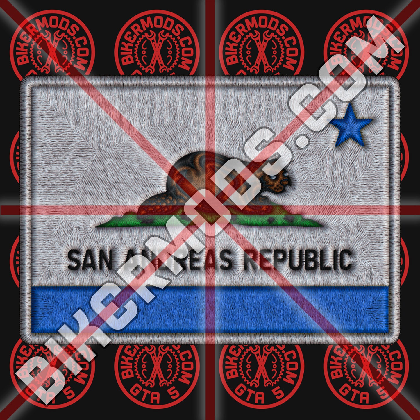 San Andreas Republic State Flag