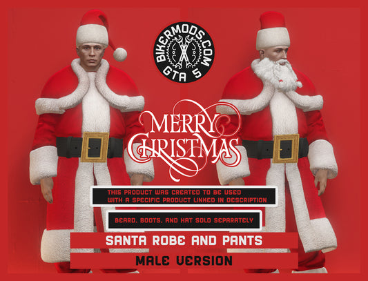 Santa Robe and Pants (Male)