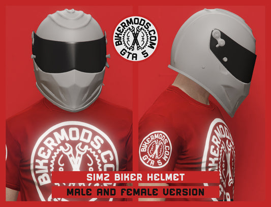 Simz Biker Helmet