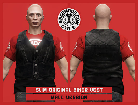 Slim Original Biker Vest (Male)