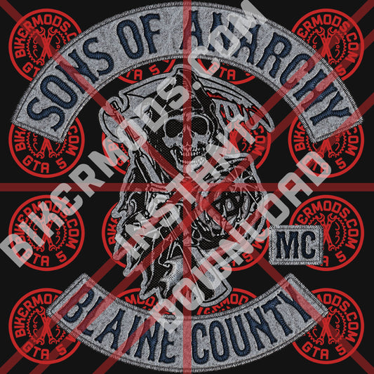 Sons of Anarchy MC (Blaine County) Worn Style