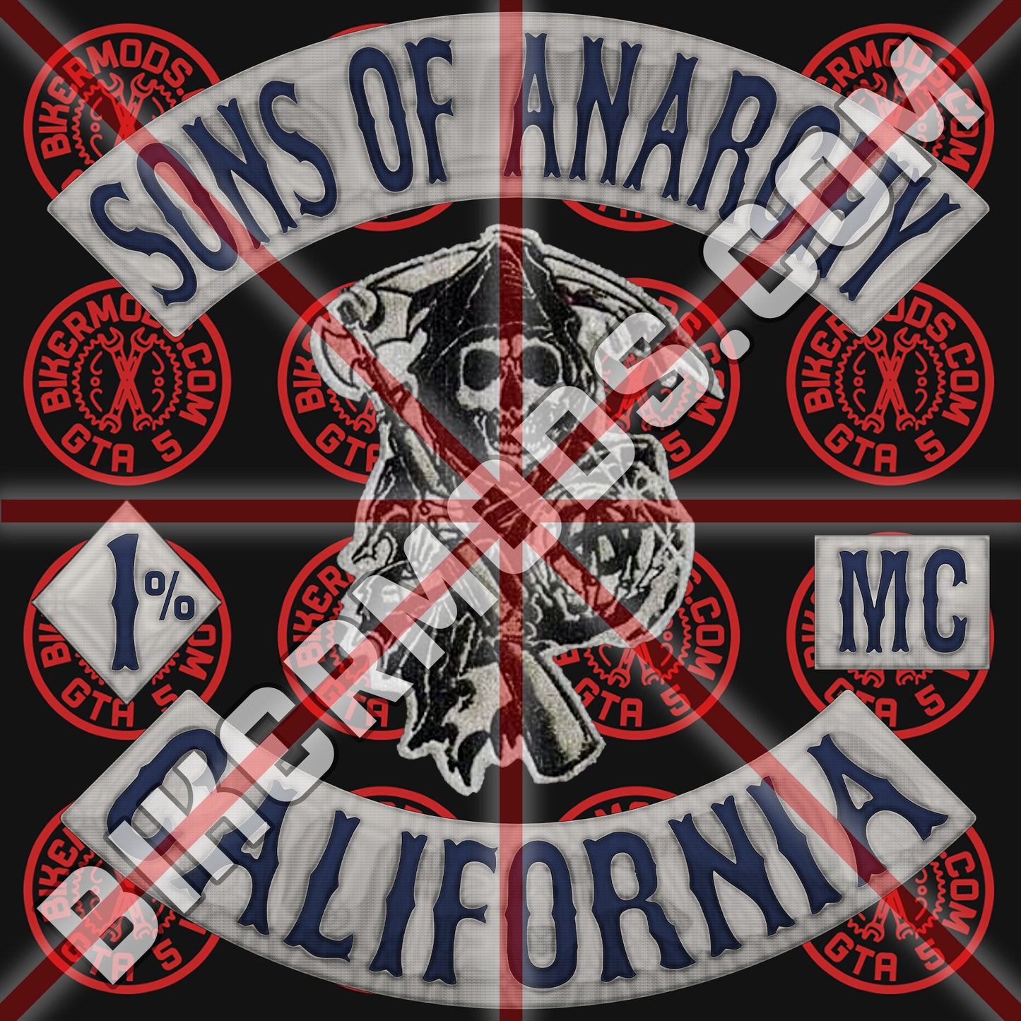 Sons of Anarchy MC (California) Classic Style