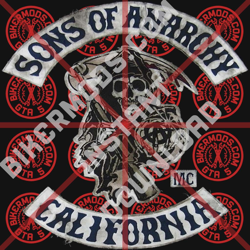 Sons of Anarchy MC (California) TV Replica Style