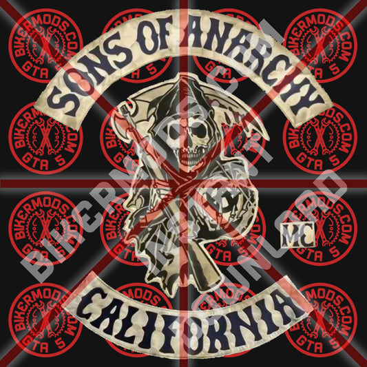 Sons of Anarchy MC (California) Worn Style