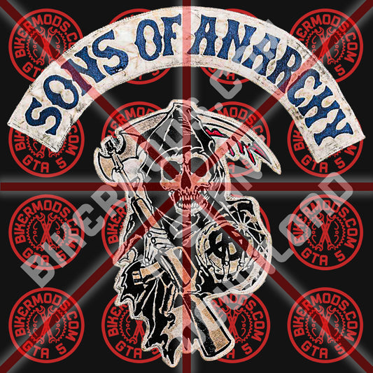 Sons of Anarchy MC (Ink Color Style)