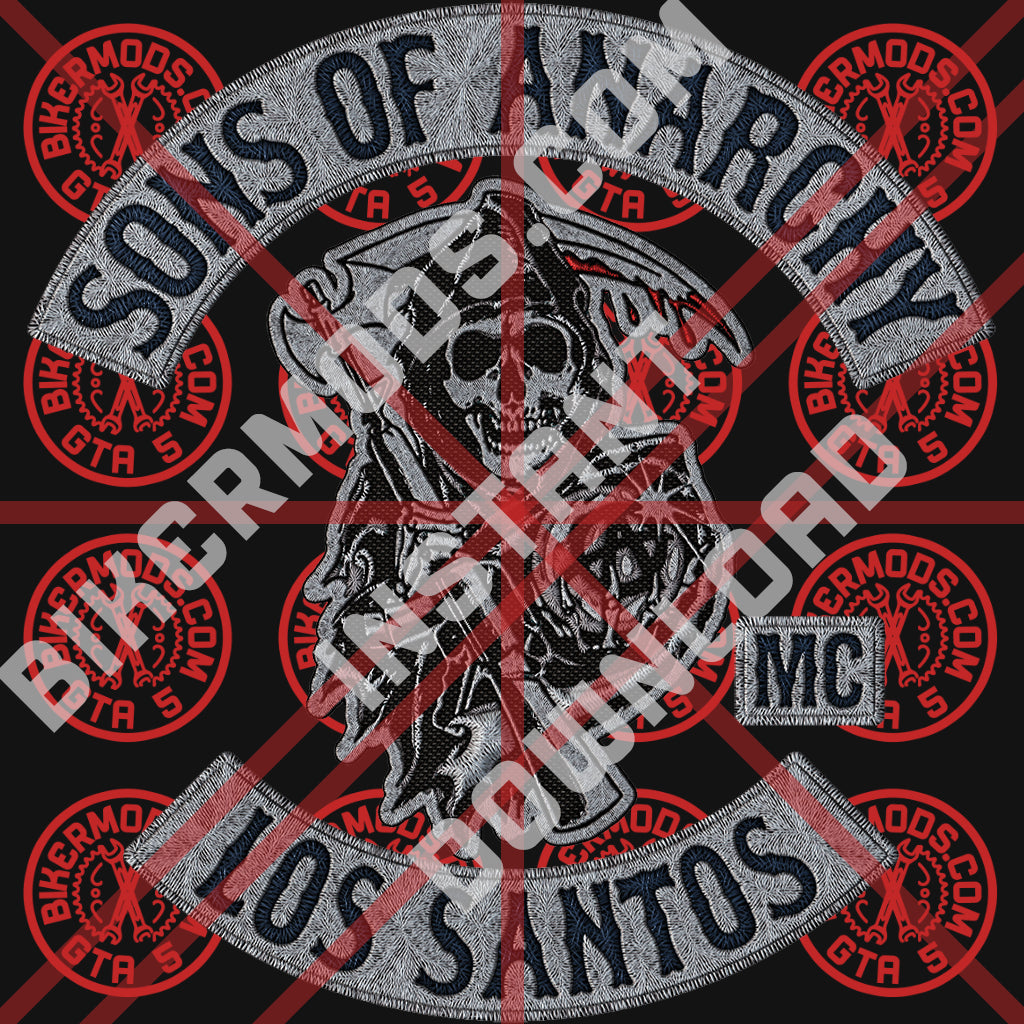 Sons of Anarchy MC (Los Santos) Worn Style