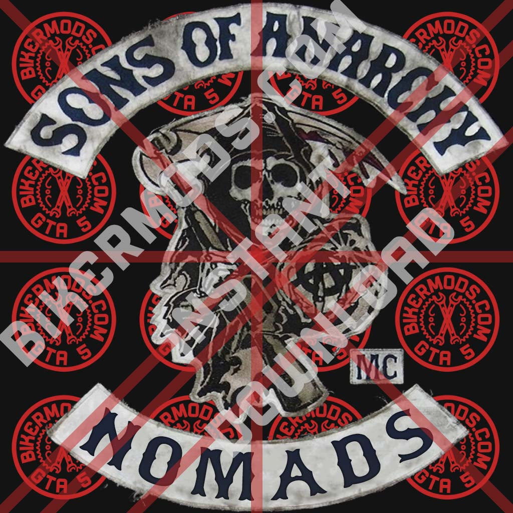 Sons of Anarchy MC (Nomads) TV Replica Style