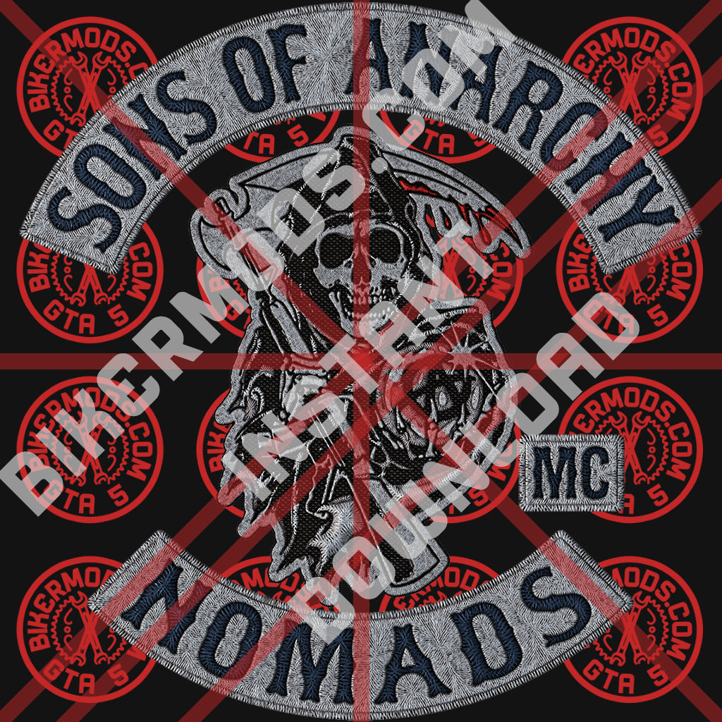 Sons of Anarchy MC (Nomads) Worn Style