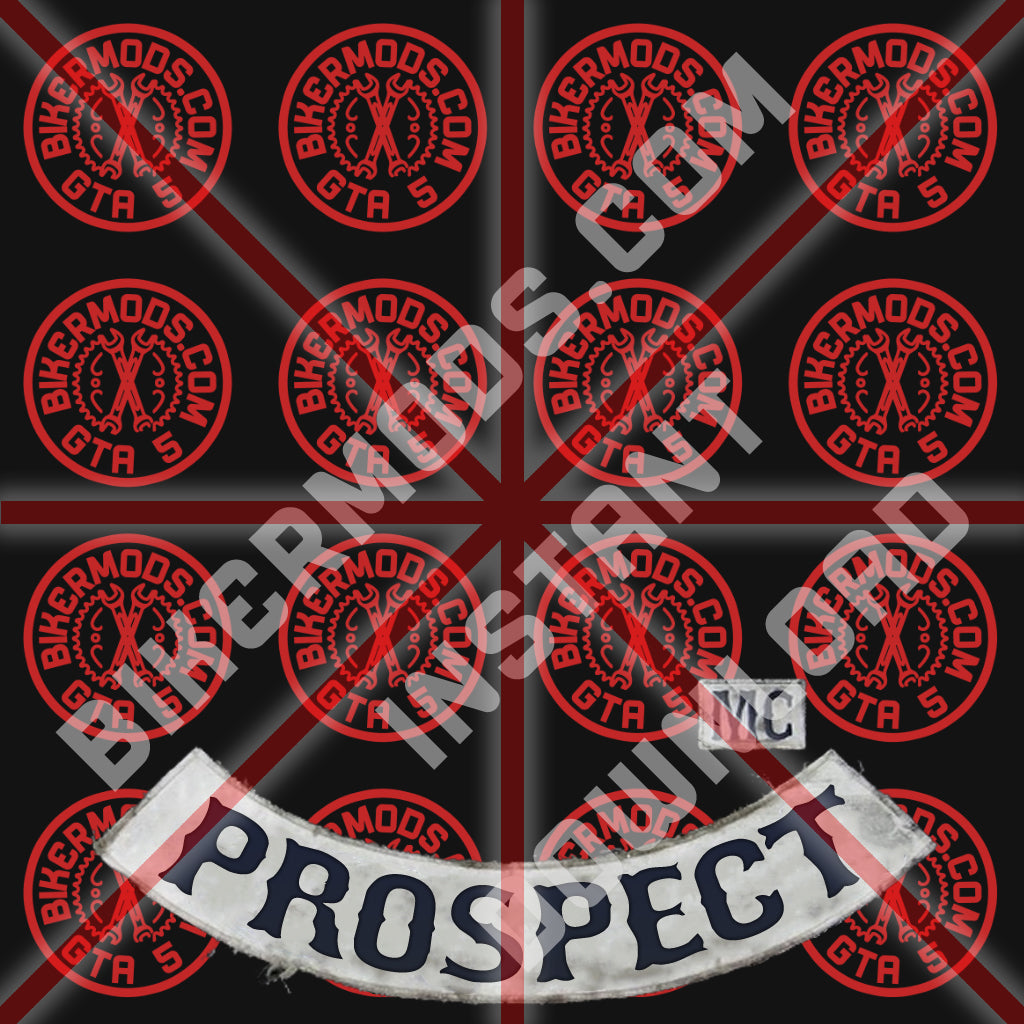 Sons of Anarchy MC (Prospect) TV Replica Style