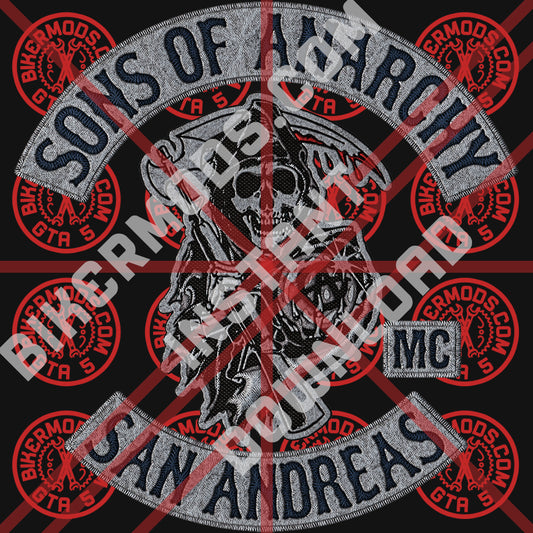 Sons of Anarchy MC (San Andreas) Worn Style