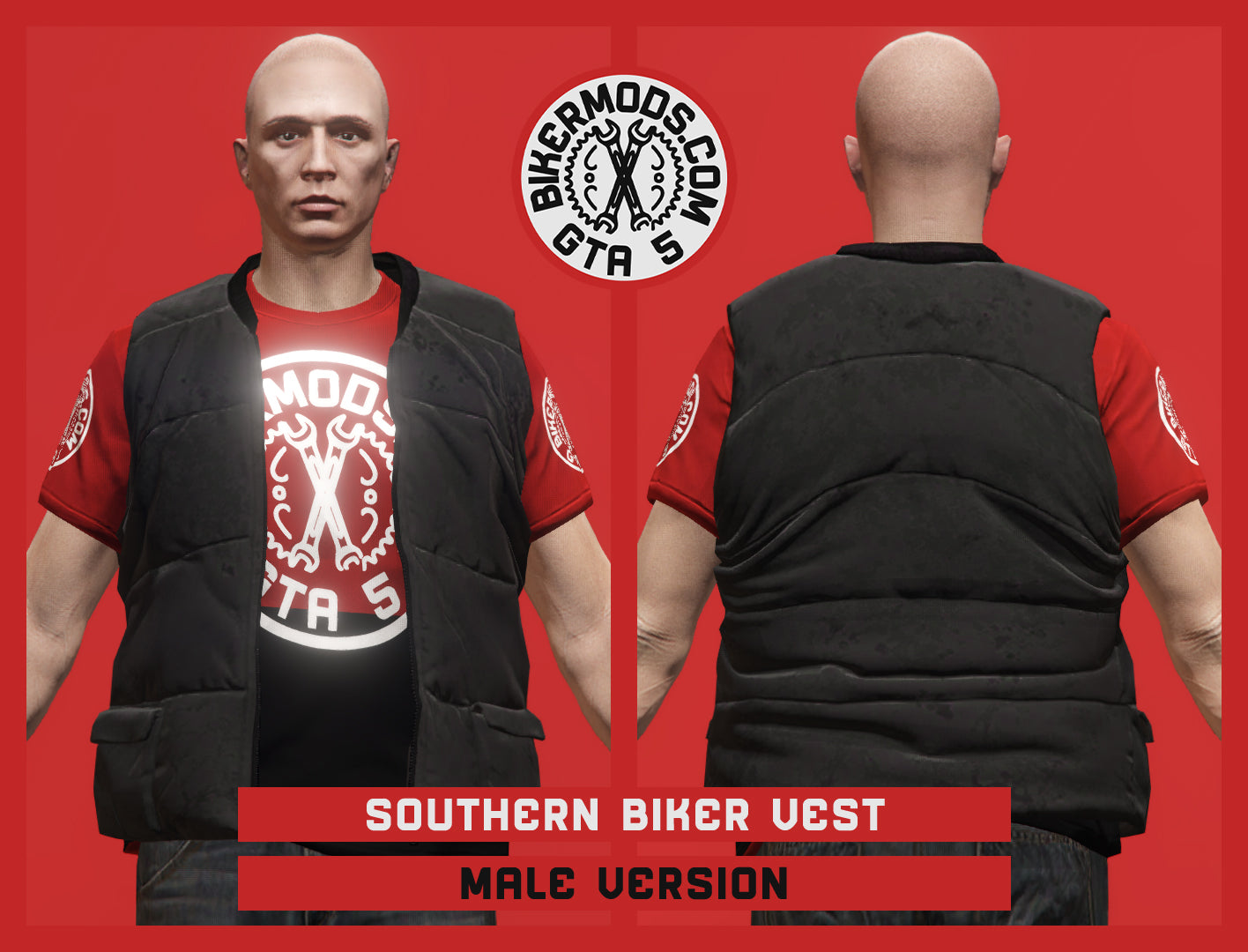 Southern Biker Vest (Male)