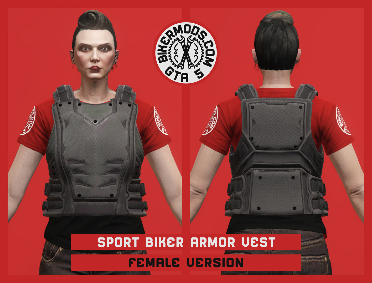 Sport Biker Armor Vest (Female)
