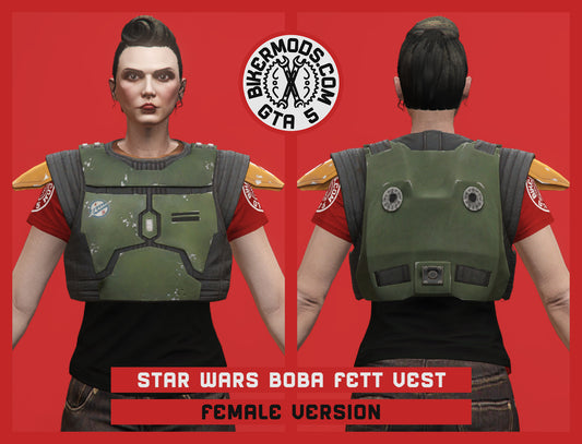 Star Wars Boba Fett Style Vest (Female)