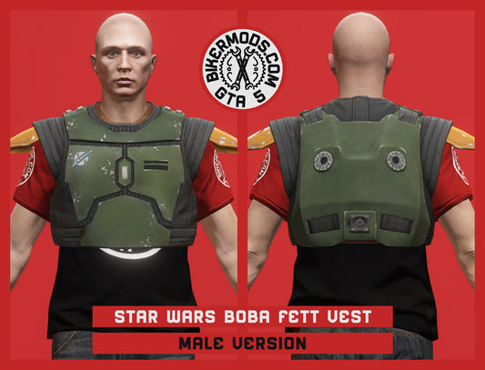 Star Wars Boba Fett Style Vest (Male)