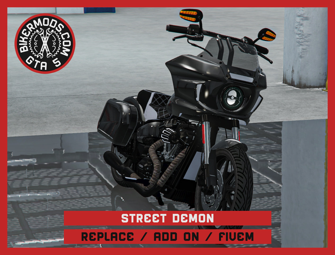 Street Demon (Replace / Add On / FiveM) 236k Poly