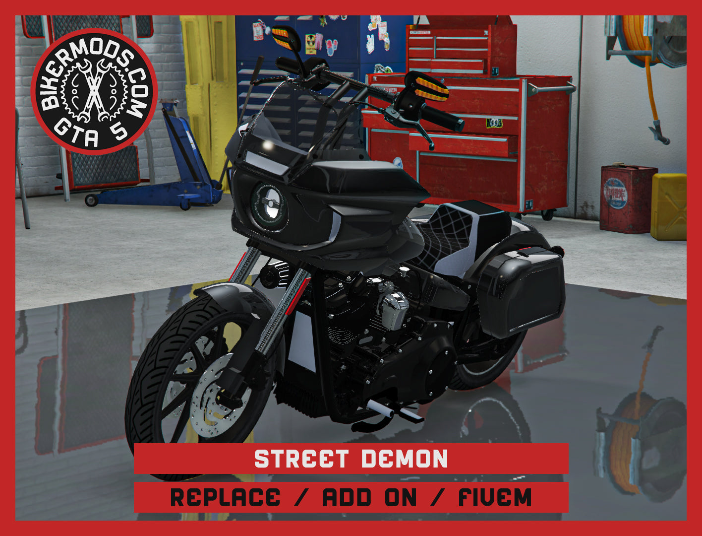 Street Demon (Replace / Add On / FiveM) 236k Poly