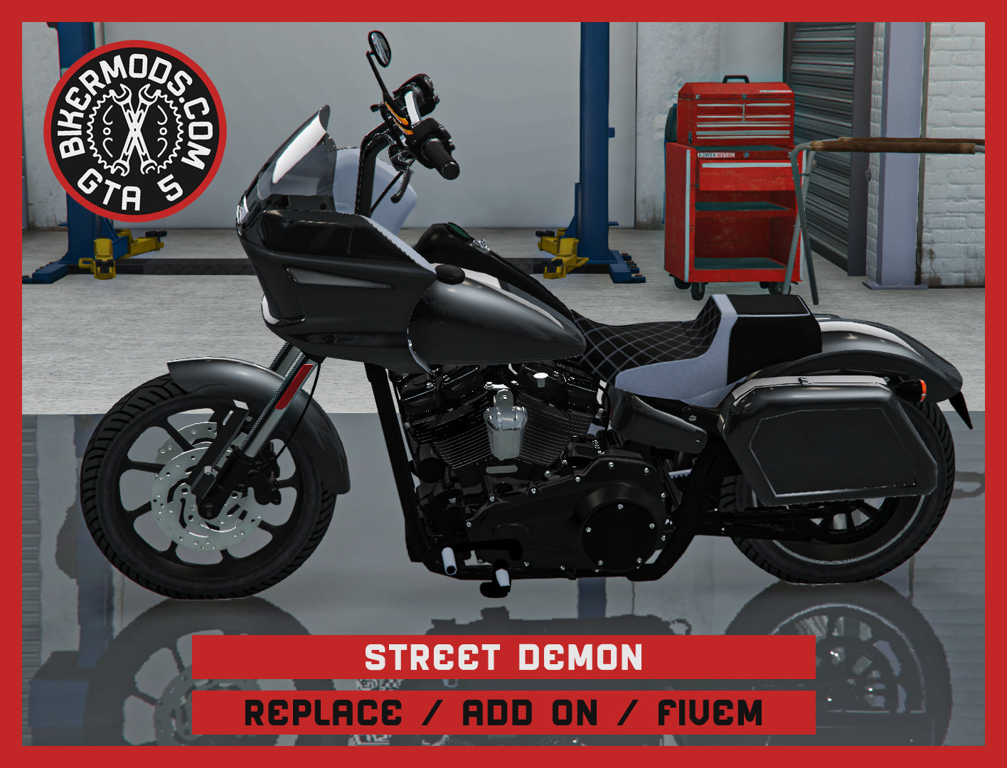 Street Demon (Replace / Add On / FiveM) 236k Poly