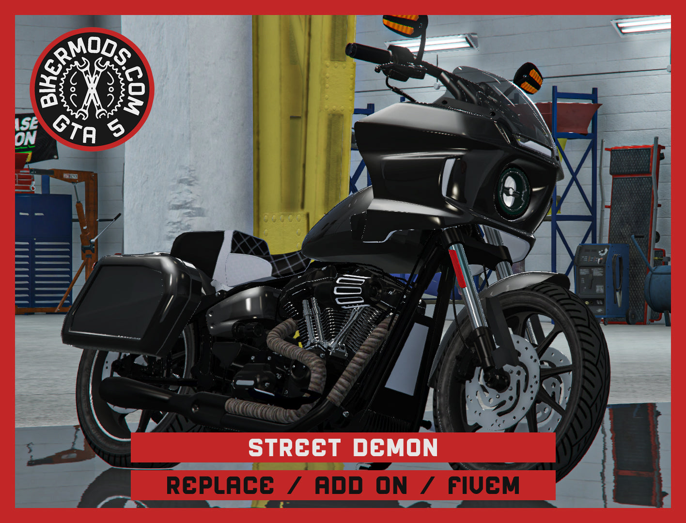 Street Demon (Replace / Add On / FiveM) 236k Poly
