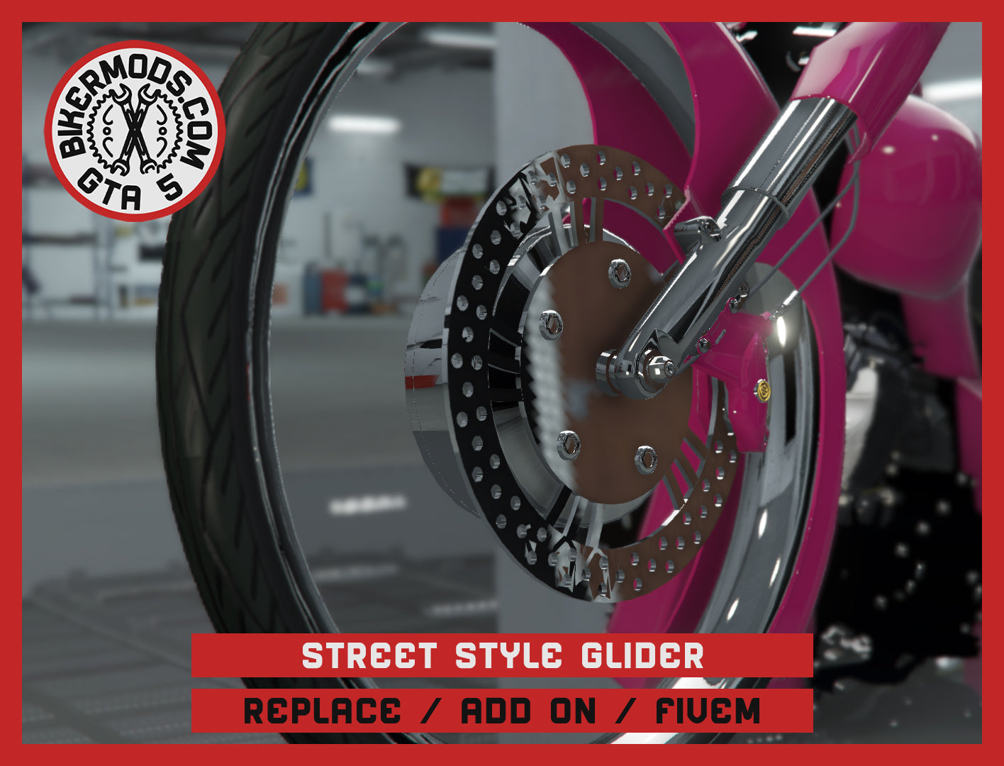 Street Style Glider (Replace Add On FiveM) 225k Poly (Glass Style Wheel)