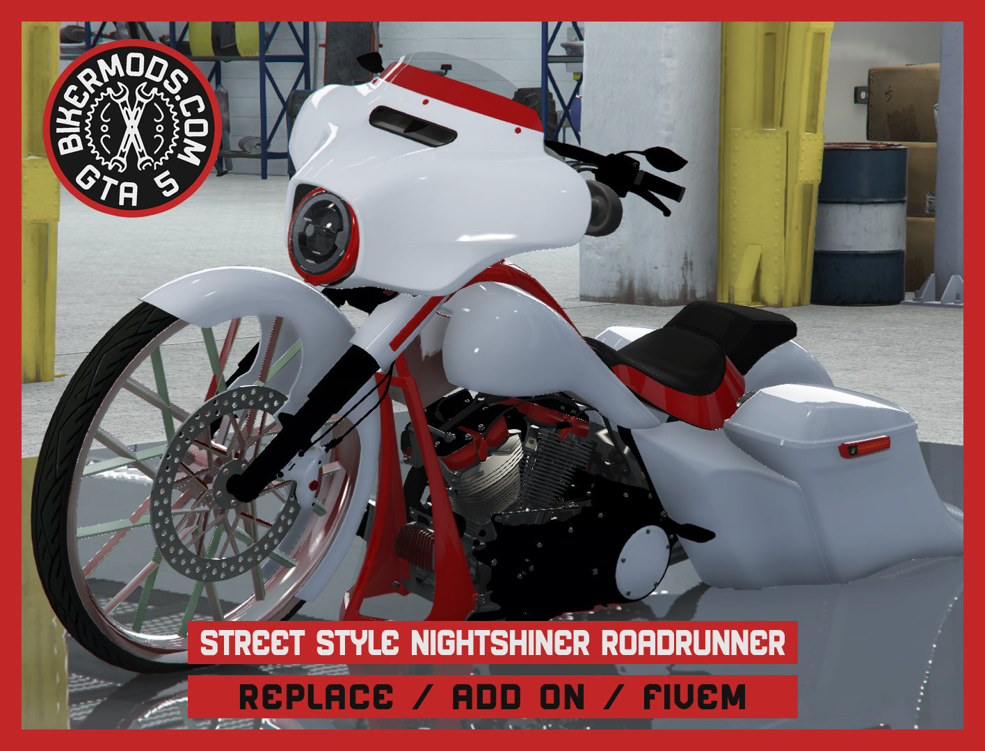 Street Style Nightshiner Roadrunner (Replace / Add On / FiveM) 225k Poly