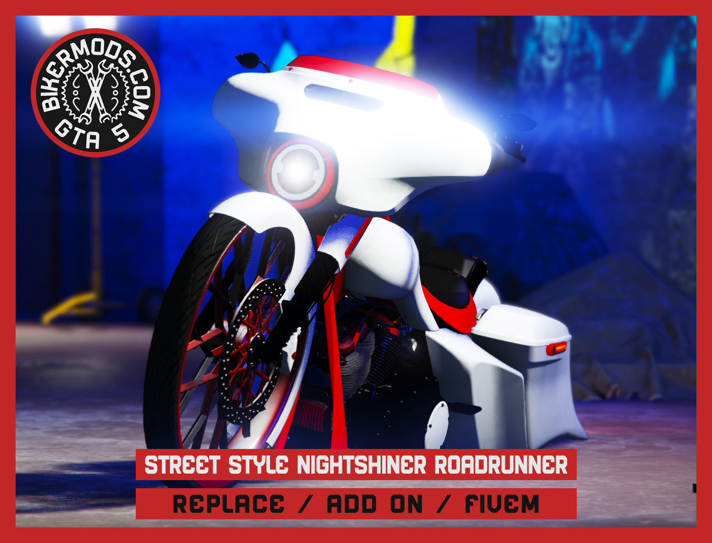 Street Style Nightshiner Roadrunner (Replace / Add On / FiveM) 225k Poly