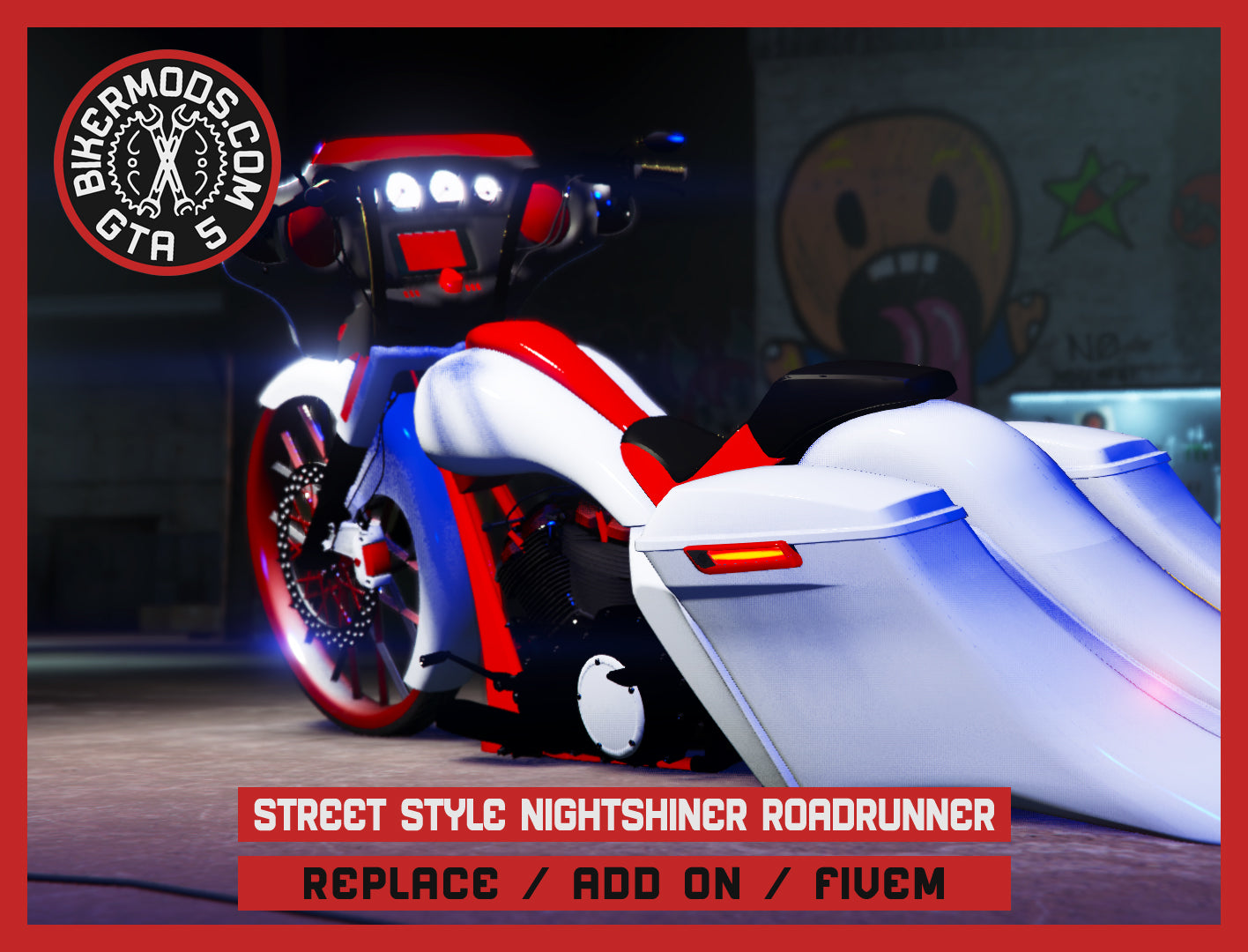 Street Style Nightshiner Roadrunner (Replace / Add On / FiveM) 225k Poly