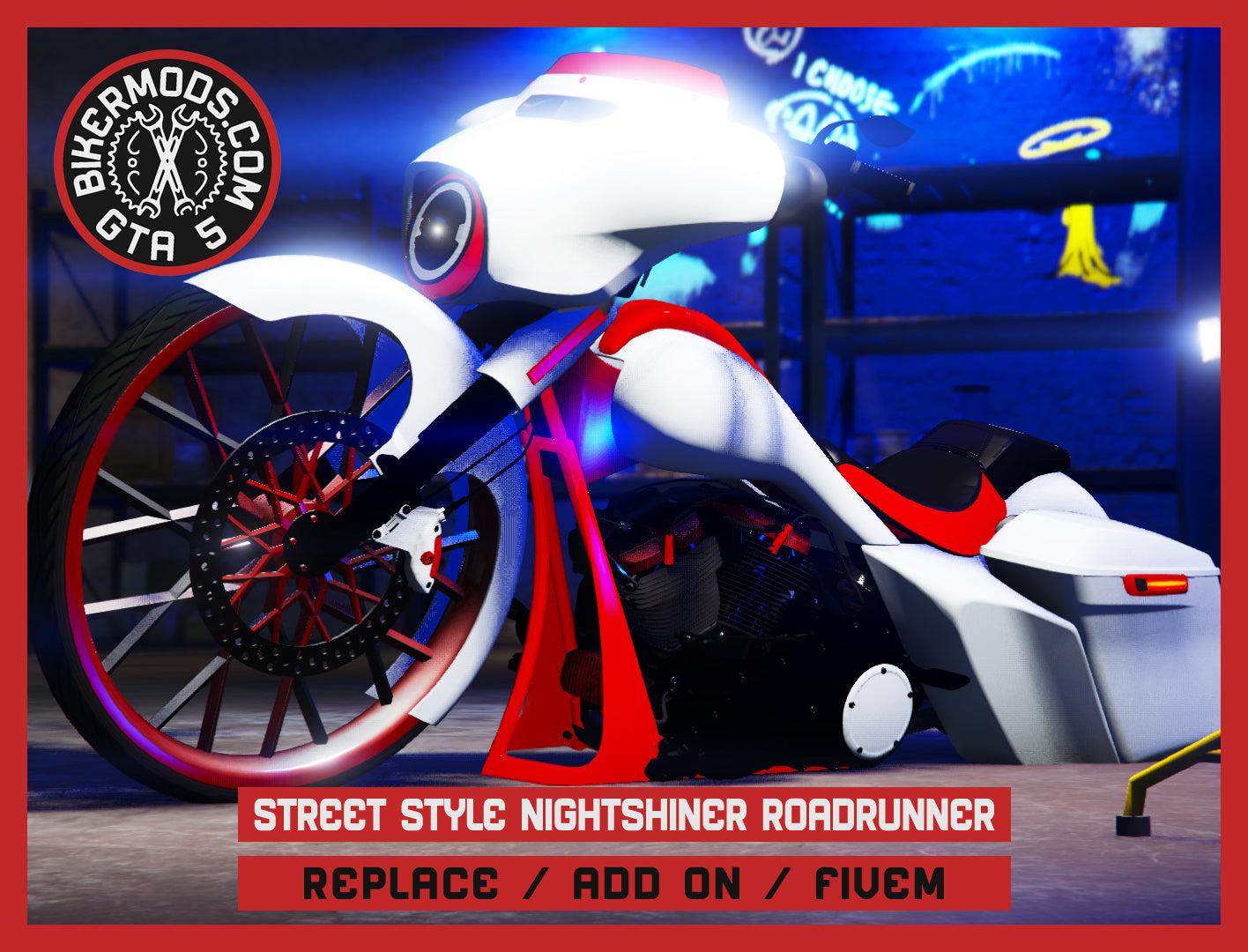 Street Style Nightshiner Roadrunner (Replace / Add On / FiveM) 225k Poly