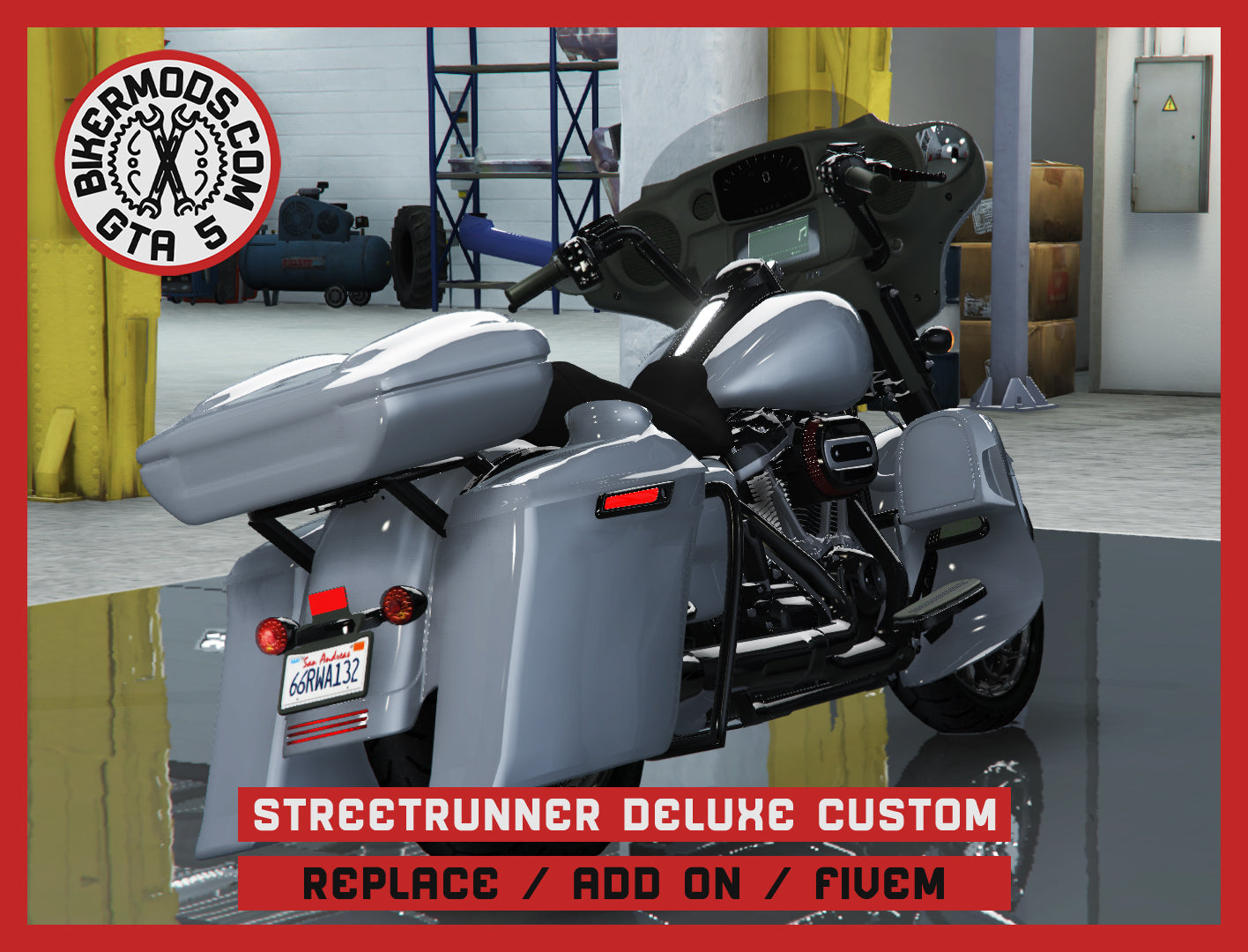 Streetrunner Deluxe Custom (Replace / Add On / FiveM) 217k Poly