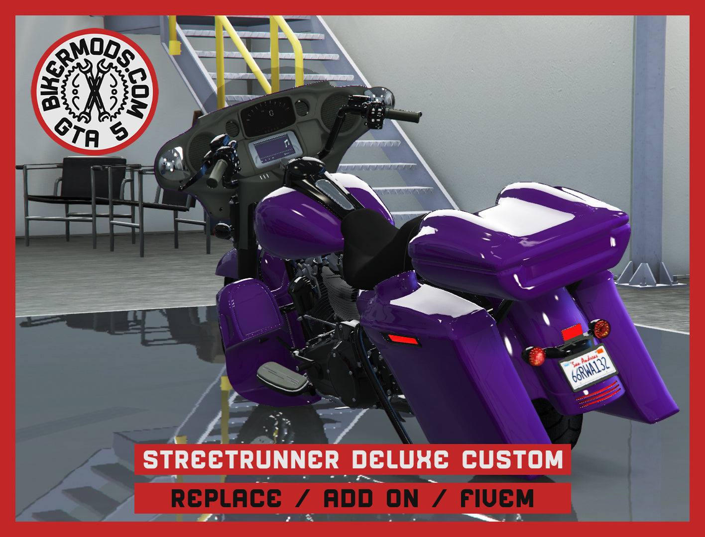 Streetrunner Deluxe Custom (Replace / Add On / FiveM) 217k Poly