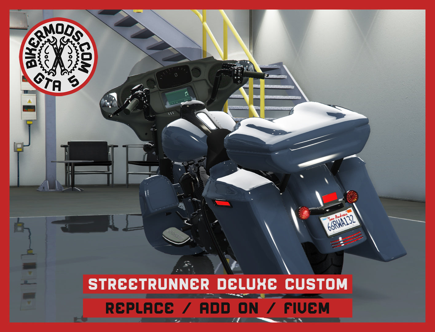 Streetrunner Deluxe Custom (Replace / Add On / FiveM) 217k Poly