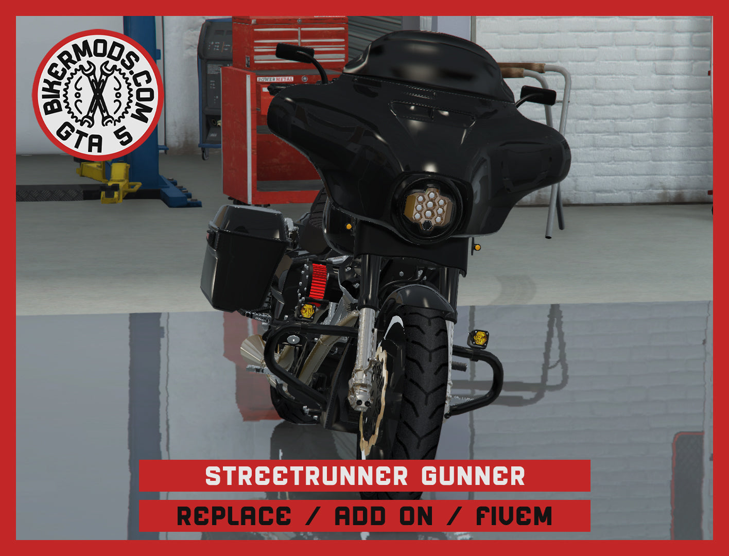Streetrunner Gunner (Replace / Add On / FiveM) 296k Poly