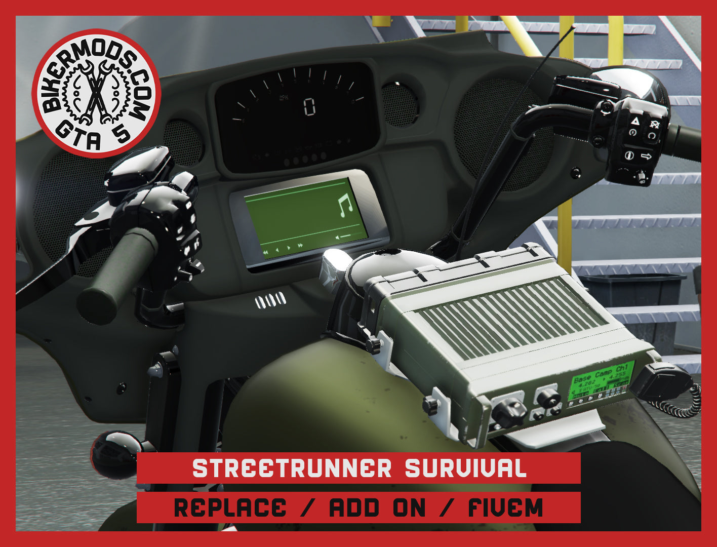 Streetrunner Survival (Replace / Add On / FiveM) 307k Poly