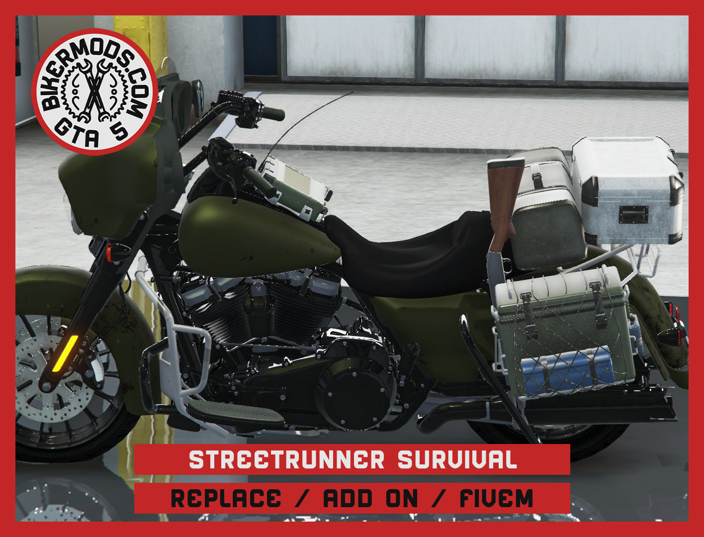 Streetrunner Survival (Replace / Add On / FiveM) 307k Poly