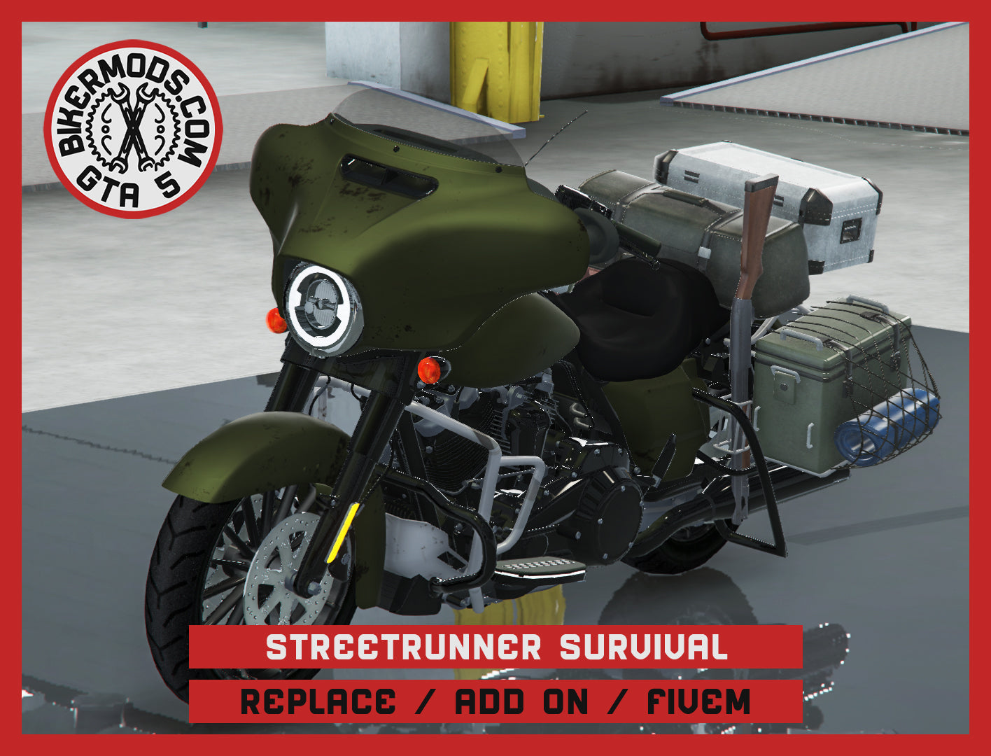 Streetrunner Survival (Replace / Add On / FiveM) 307k Poly