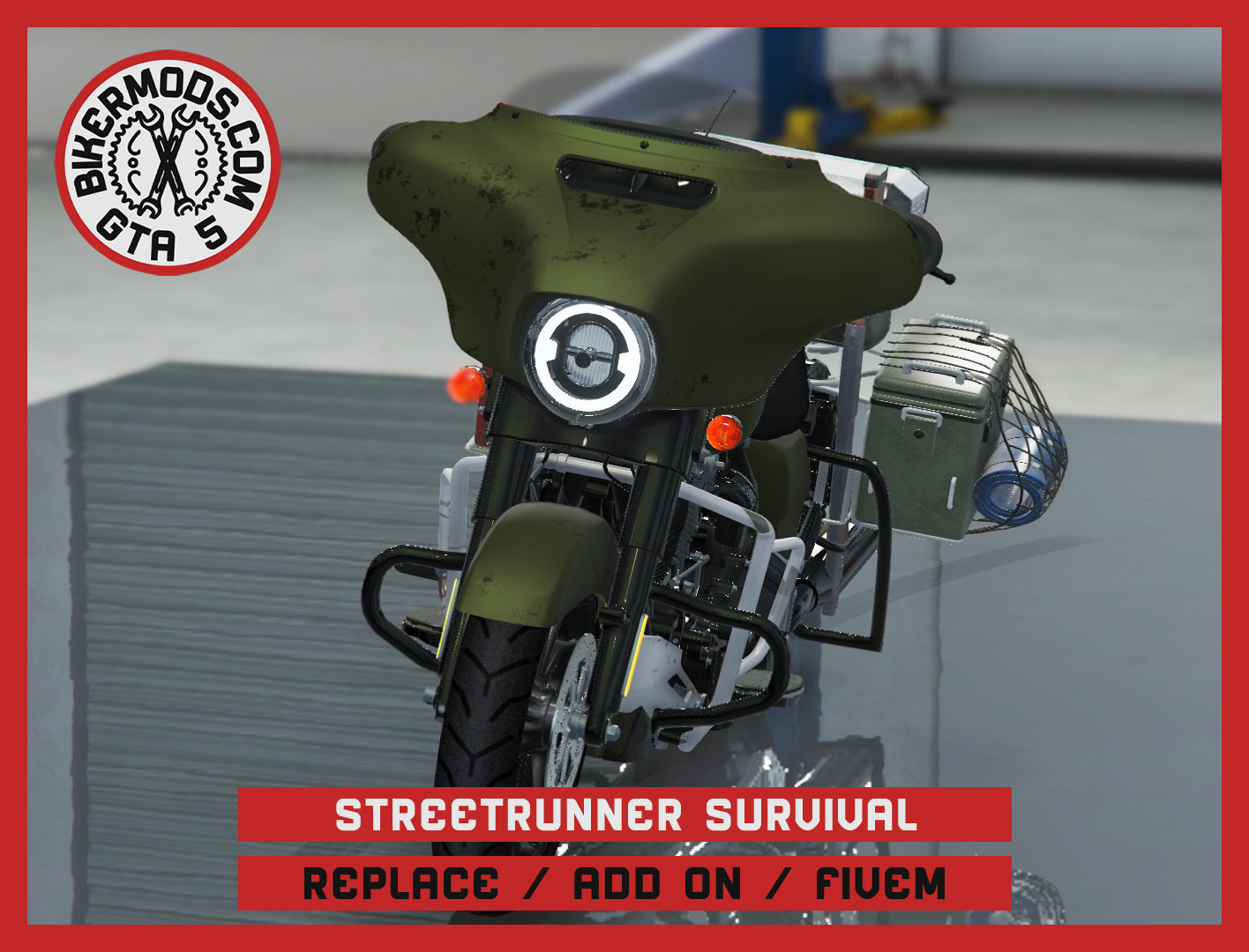 Streetrunner Survival (Replace / Add On / FiveM) 307k Poly